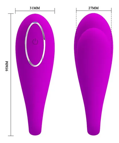 Vibrador estimulador de clitoris con control bluetoth y carga USB (IDEAL PAREJAS) 2
