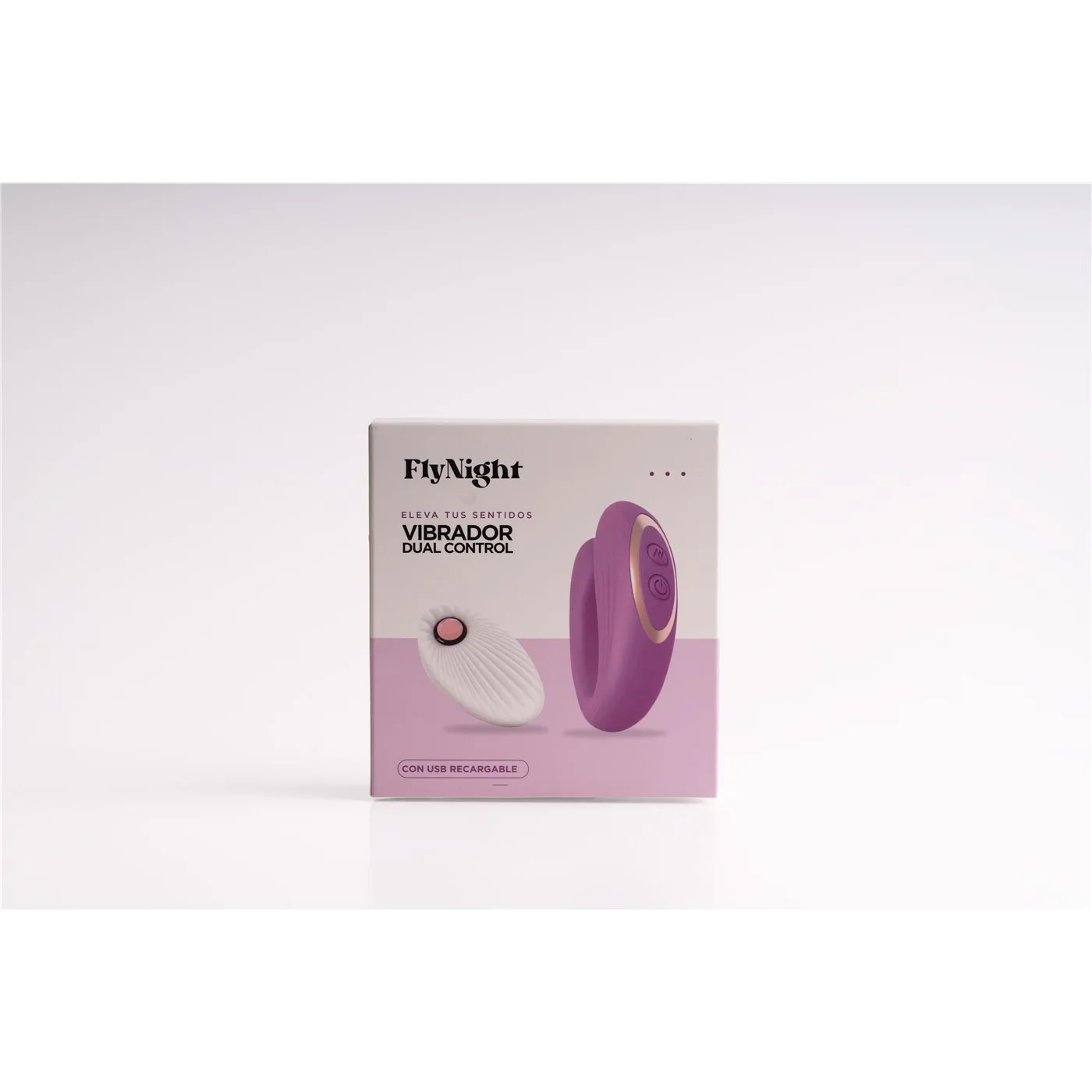 Vibrador Dual App Violeta Fly Night 2