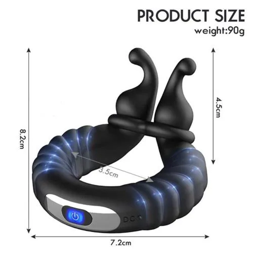 Cock Ring Satelite Negro 2