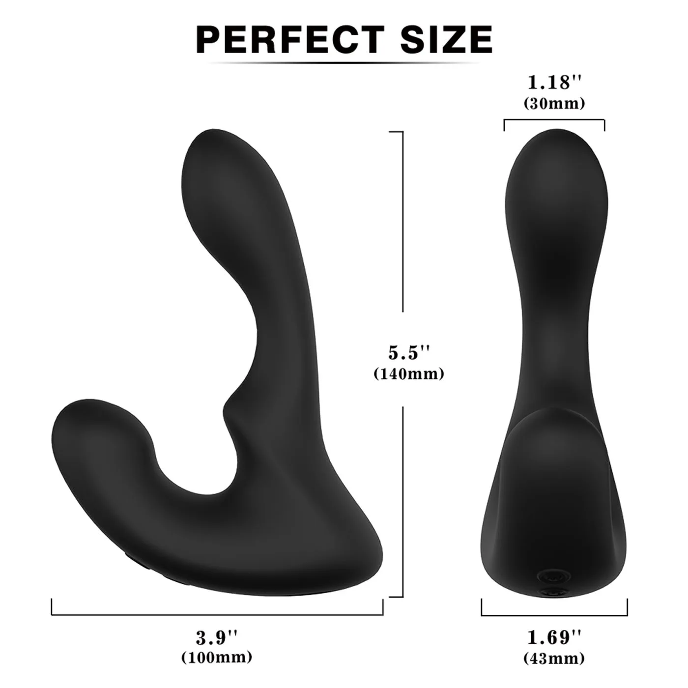 Landys Vibrador Prostatico Recargable Usb 2