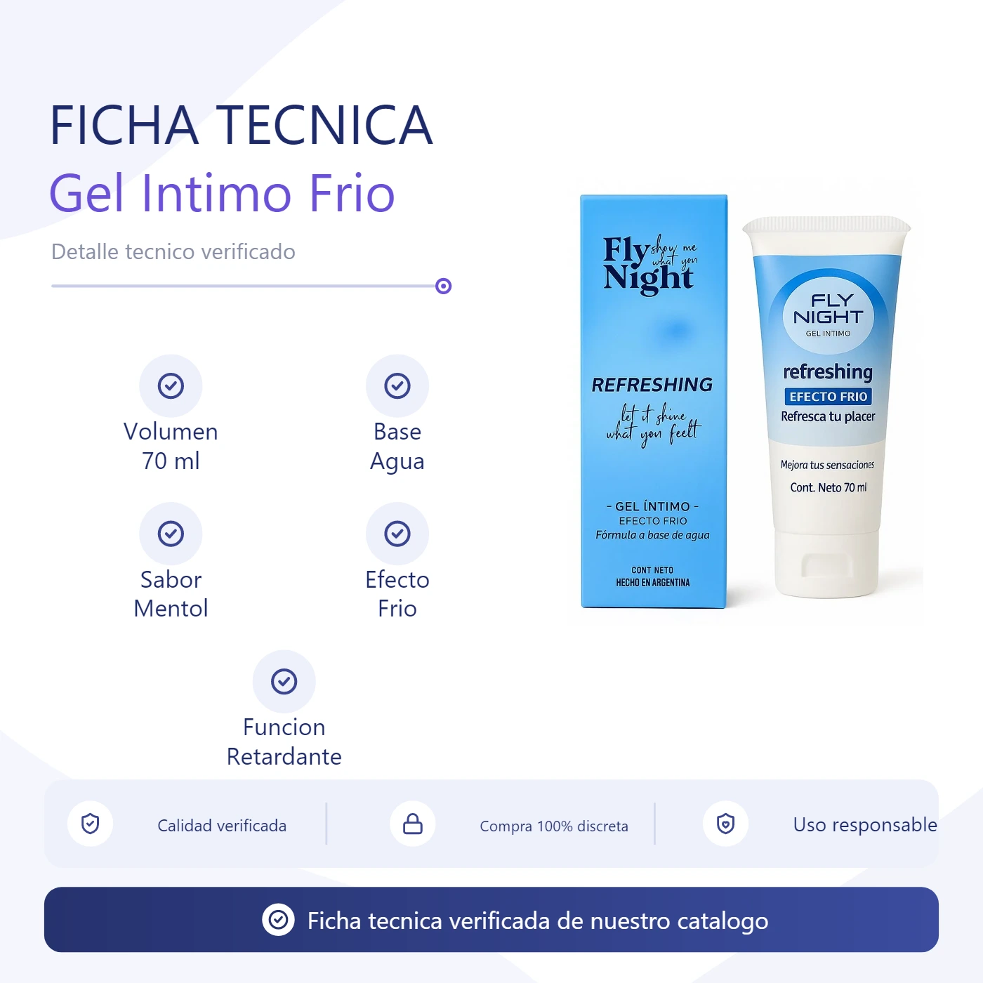 Gel Intimo Frio Refresh 70 Ml 2