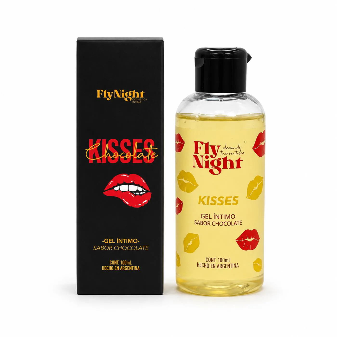 Kisses Gel Intimo Chocolate 100Ml  2