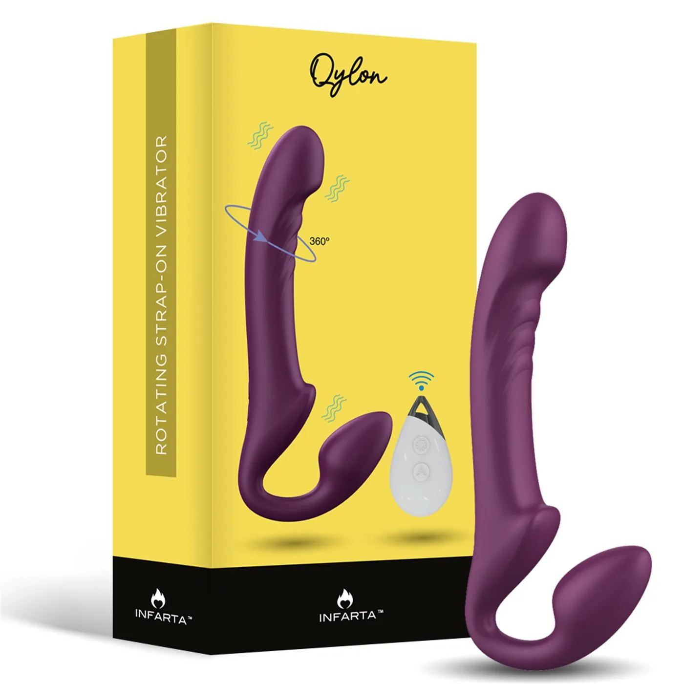 Strap-On Vibrator Qylon  9