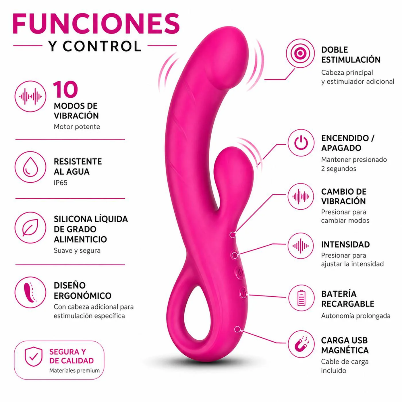 Rabbit Vibrator Bunnyloop Infarta toys 4