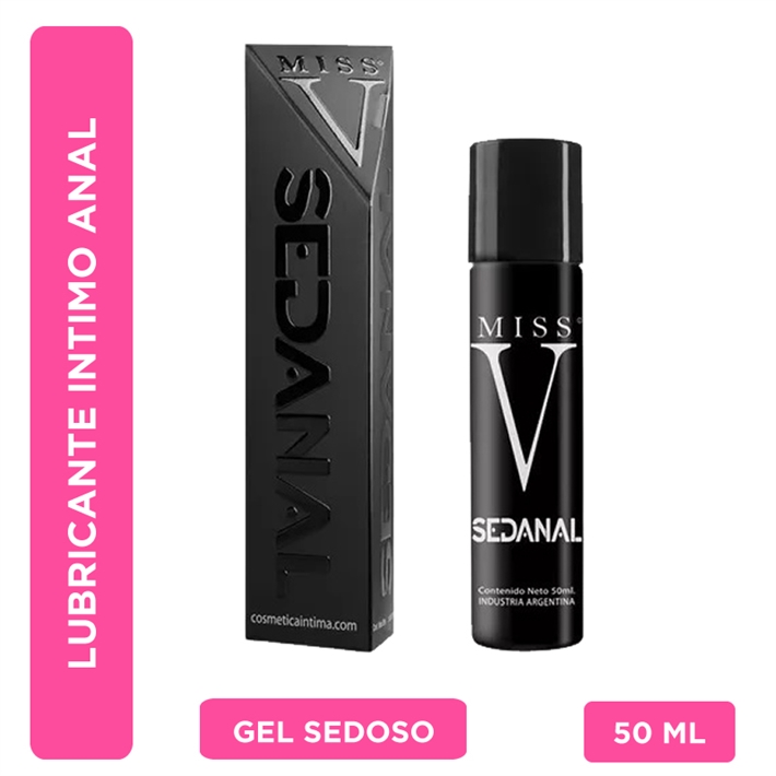 Lubricante anal Miss V 50ml