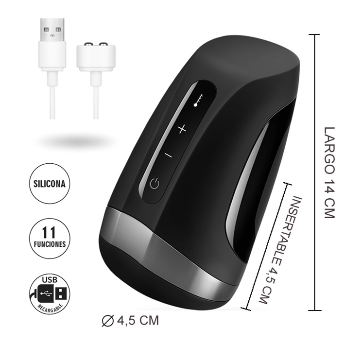 Men Heat Vibration Masturbador Satisfyer
