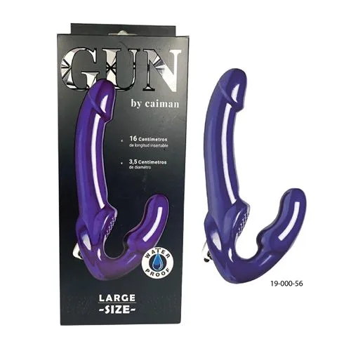 Gun Micro Vibro Large  BY REAL SKIN