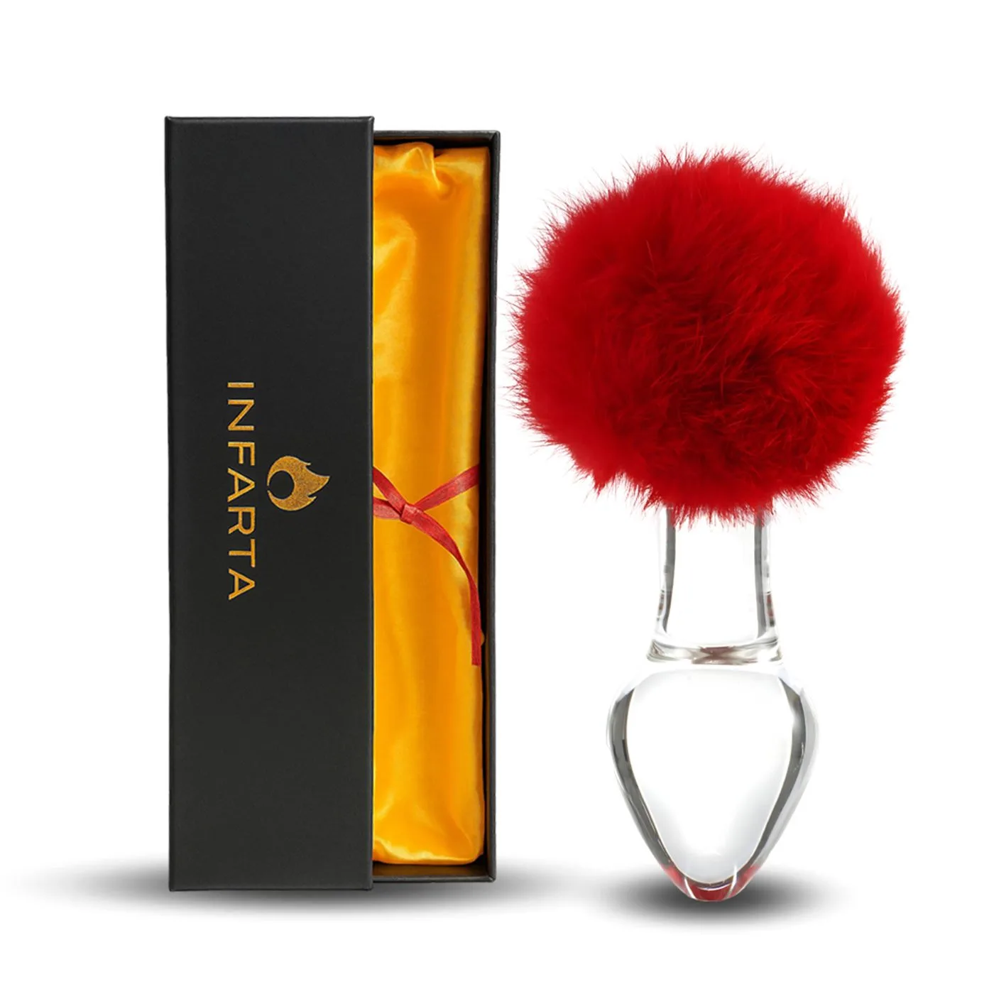 Glass Anal Plug Bunny Vellino